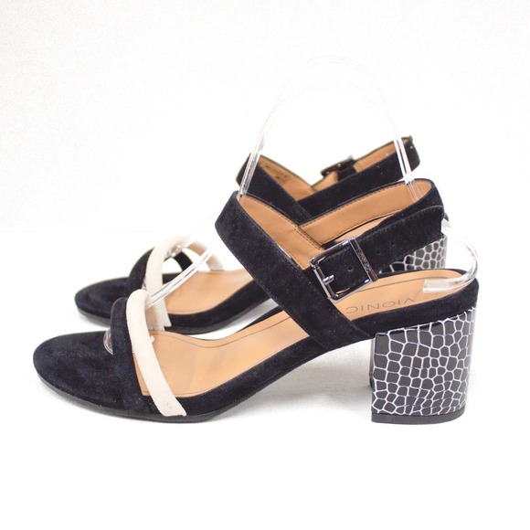 Vionic Paula Sandal Sling Back Block Heel Women's Size 9 - Arch Support - Picture 5 of 10